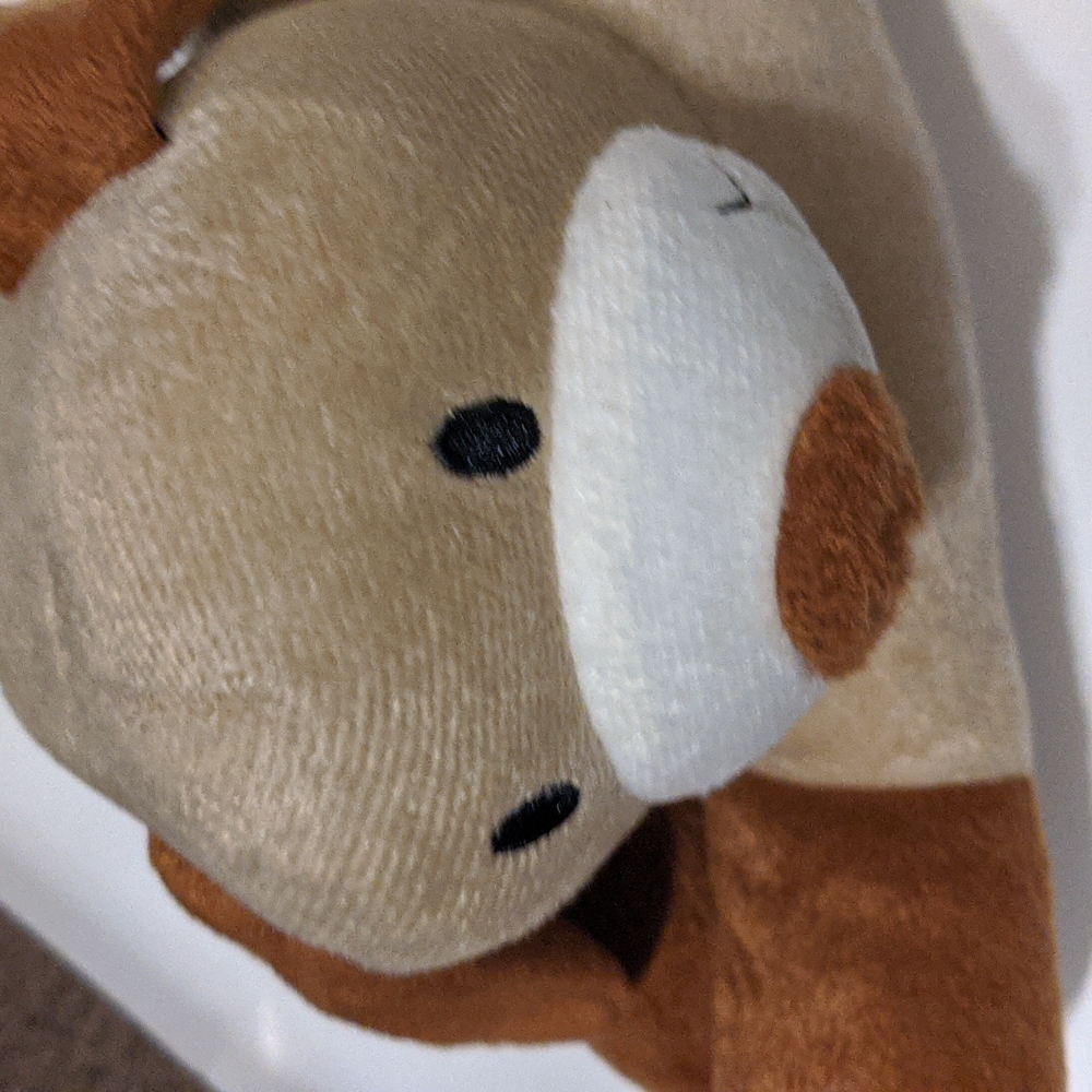 Evelots plush stuffed dog